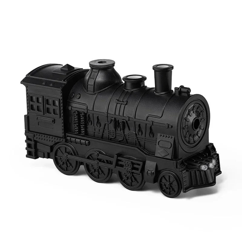 Mini Train-Shaped Ultrasonic Aromatherapy Essential Oil Diffuser and Humidifier with LED Light