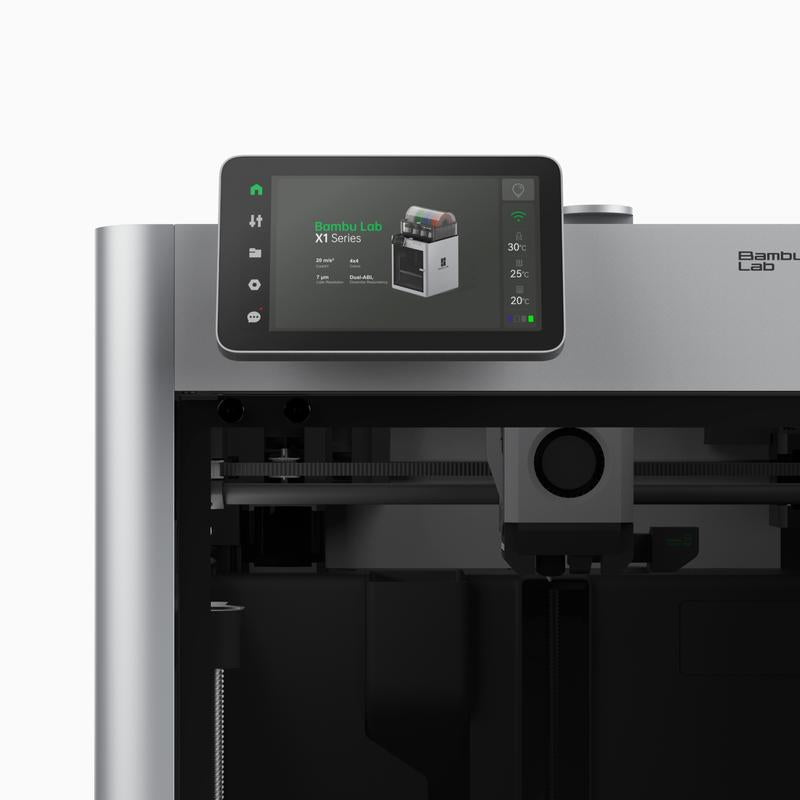 Bambu Lab X1C 3D Printer, Support up to 16 Multi Materials, 500 Mm/S Fast Printing & High Precision, Corexy & Auto Bed Leveling