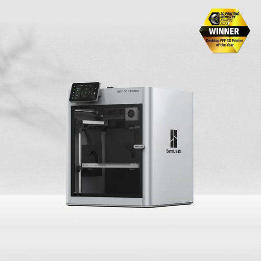 Bambu Lab X1C 3D Printer, Support up to 16 Multi Materials, 500 Mm/S Fast Printing & High Precision, Corexy & Auto Bed Leveling